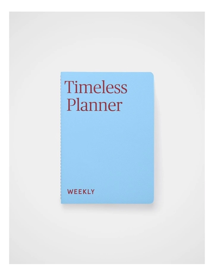 Stitch Weekly Planner Refill A5 in Blue image 1