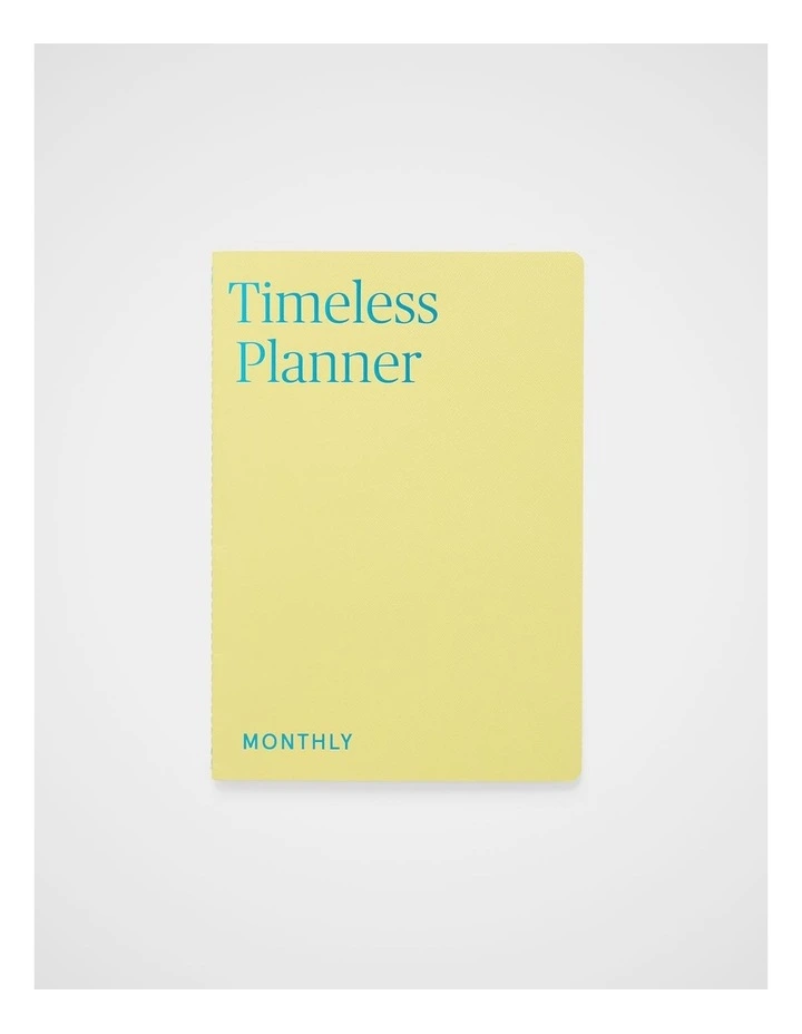 Stitch Monthly Planner Refill B5 in Pear image 1