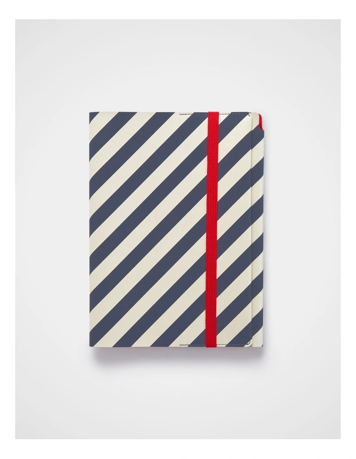 Stitch Notebook Holder B5 in Navy image 1