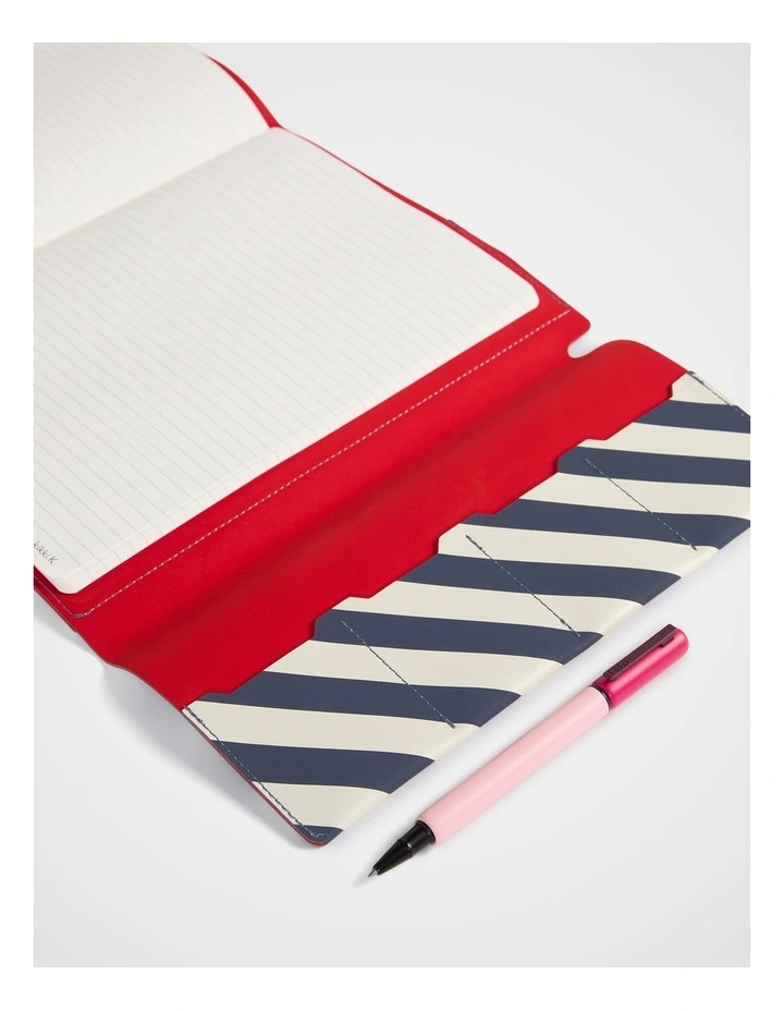 Stitch Notebook Holder B5 in Navy image 2