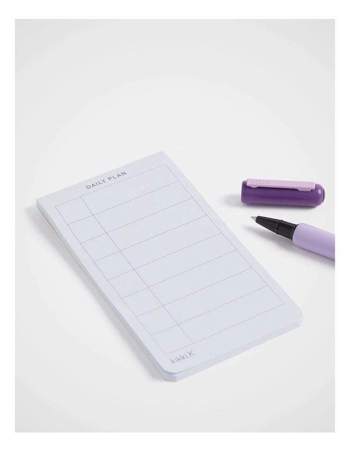 Adhesive Daily Plan Notes in Purple image 2