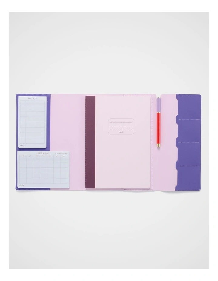 Adhesive Daily Plan Notes in Purple image 3