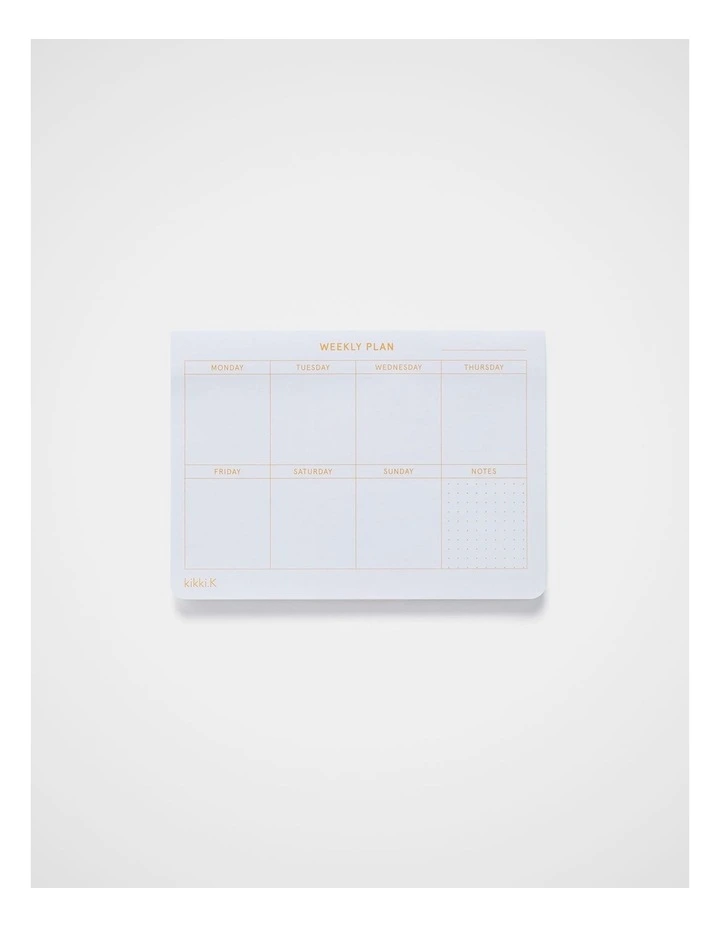 Adhesive Notes Weekly Plan image 1