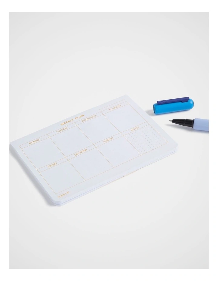 Adhesive Notes Weekly Plan image 2