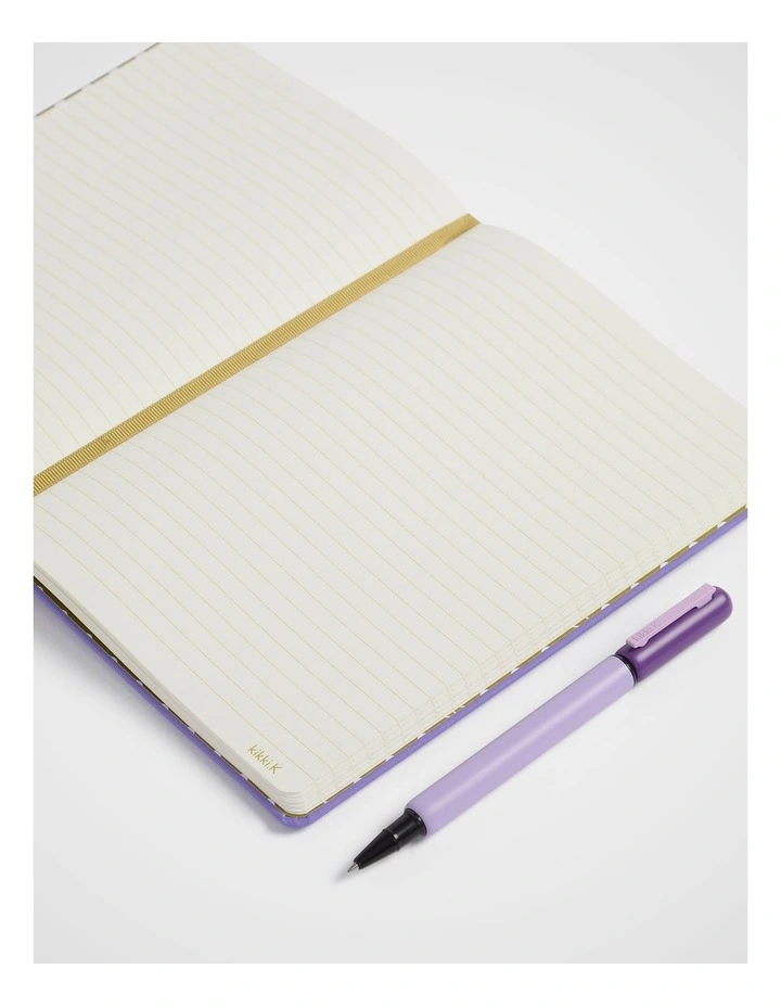 In-Scribe Notebook A5 in Light Purple image 2