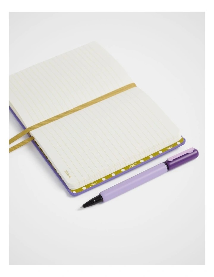 In-Scribe Notebook A6 in Light Purple image 2