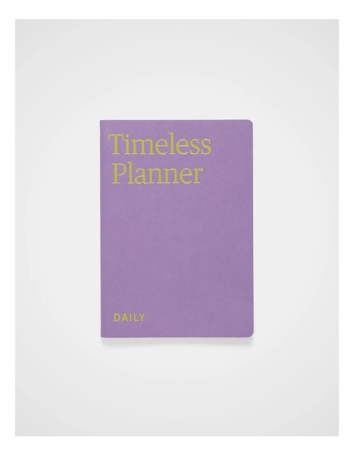 Stitch Day Planner A5 in Purple image 1