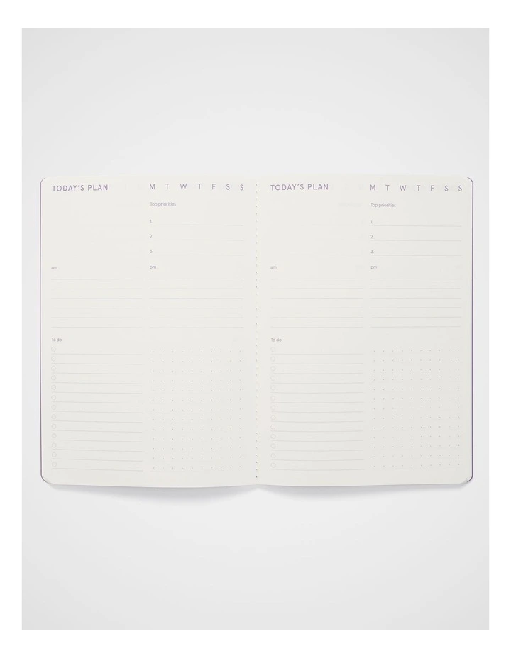Stitch Day Planner A5 in Purple image 2