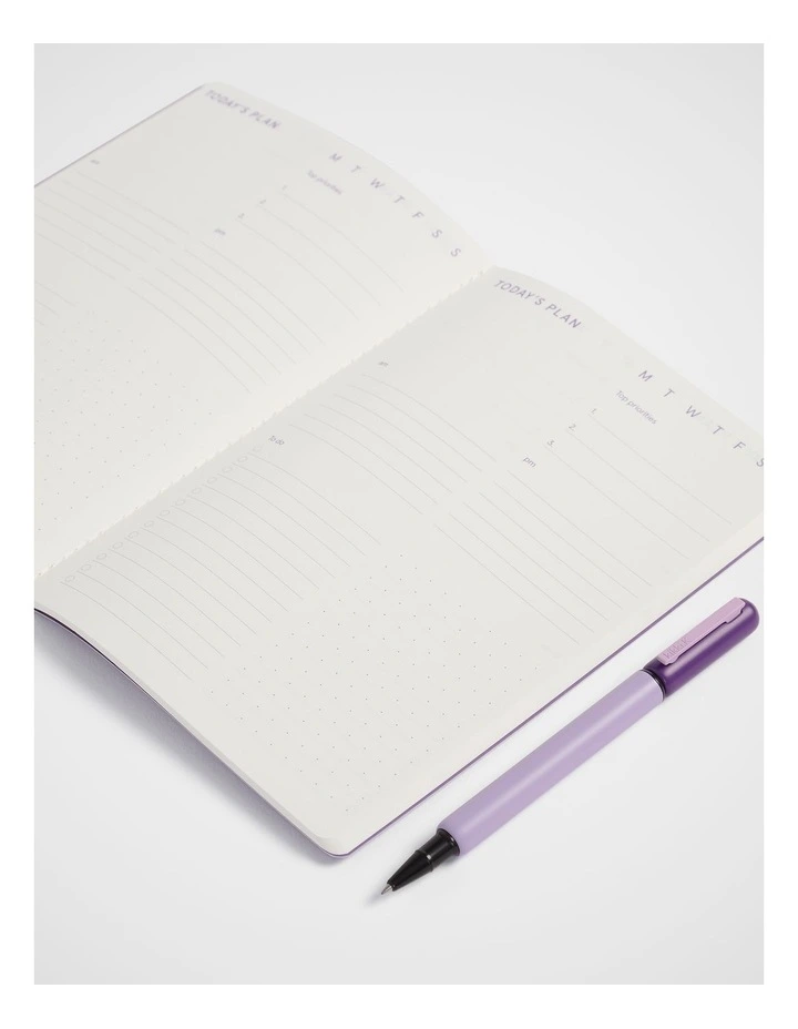Stitch Day Planner A5 in Purple image 3