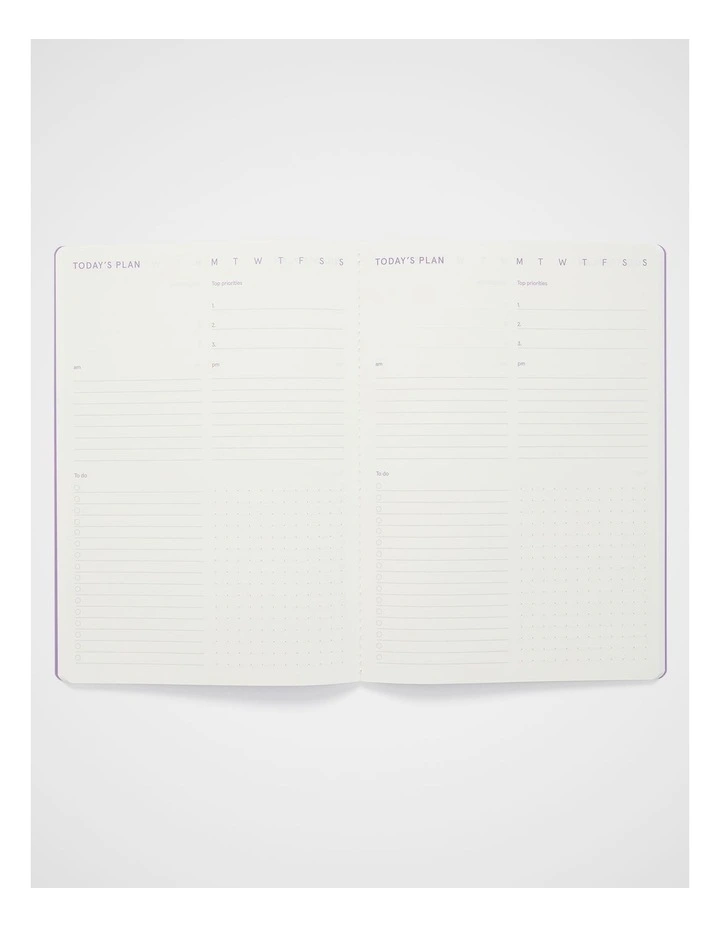 Stitch Day Planner Refill B5 in Purple image 2