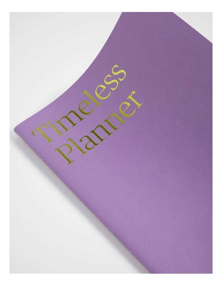 Stitch Day Planner Refill B5 in Purple image 4