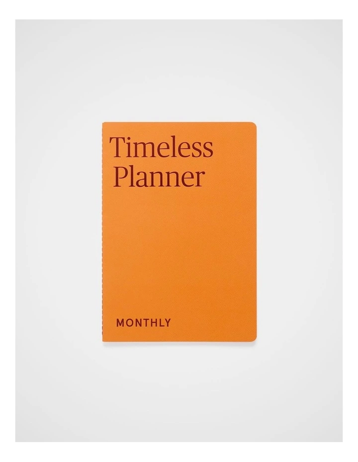 Stitch Monthly Planner A5 in Orange image 1