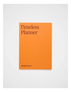 Stitch Monthly Planner B5 in Orange