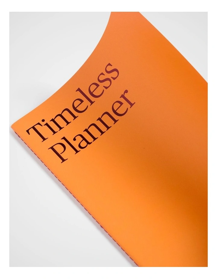 Stitch Monthly Planner B5 in Orange image 4