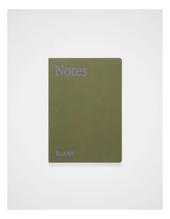 Stitch Notebook Blank A5