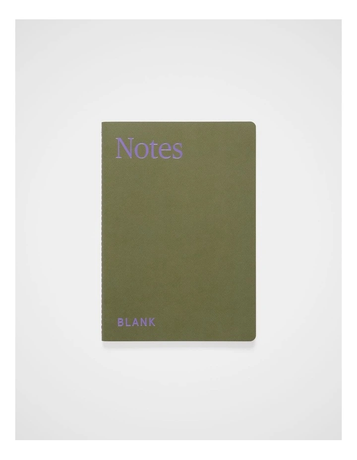 Stitch Notebook Blank A5 image 1