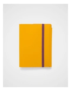 Stitch Notebook Holder A5 in Orange