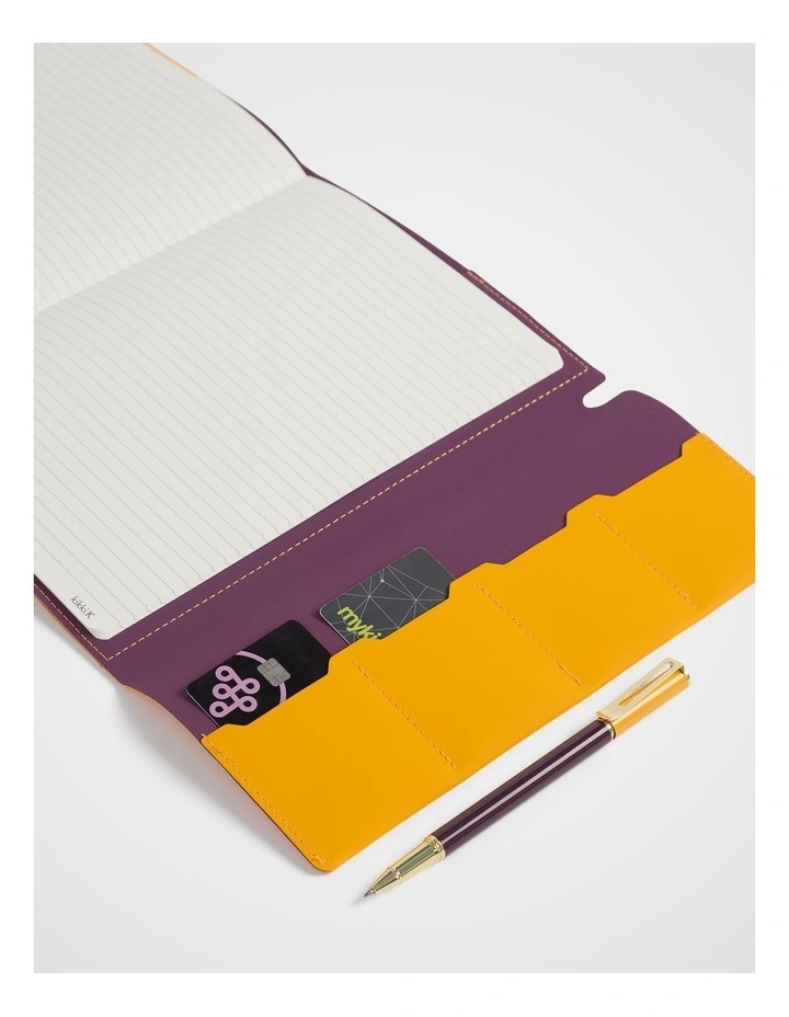 B5 Stitch Notebook Holder B5 in Orange image 2