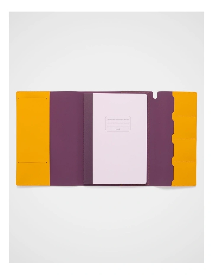 B5 Stitch Notebook Holder B5 in Orange image 3