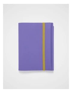 B5 Stitch Notebook Holder in Light Purple
