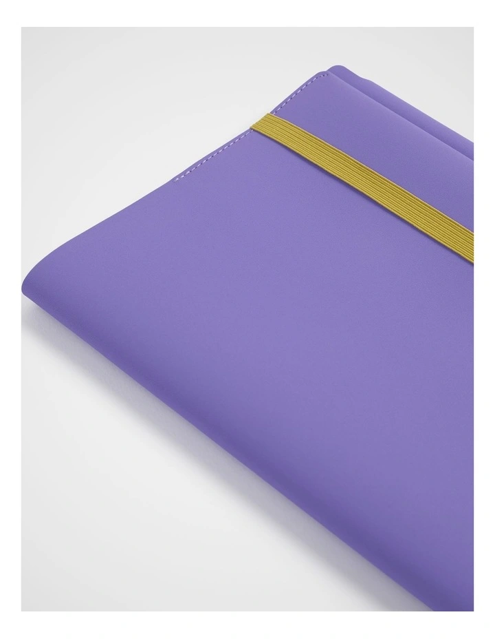 B5 Stitch Notebook Holder in Light Purple image 4