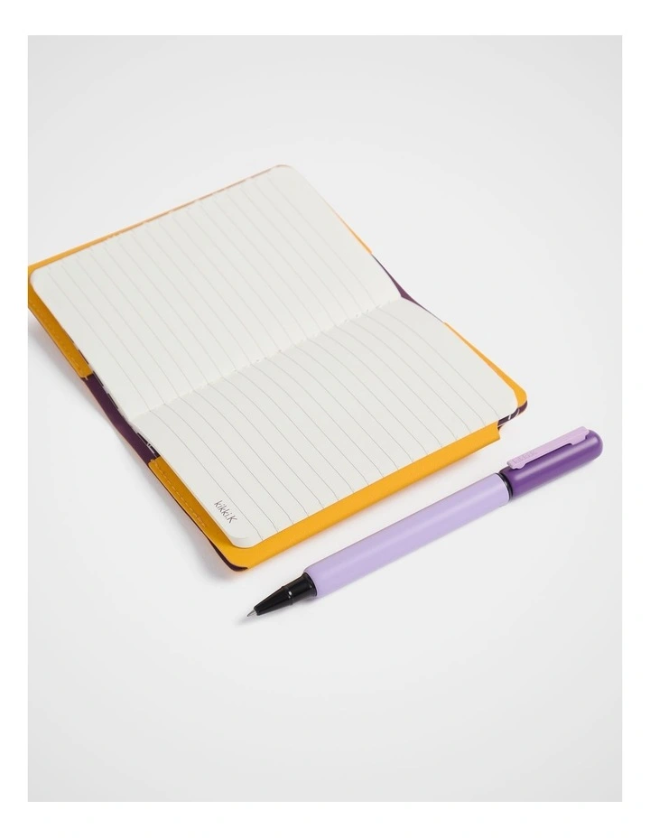 Stitch Notebook Holder B7 in Orange image 2