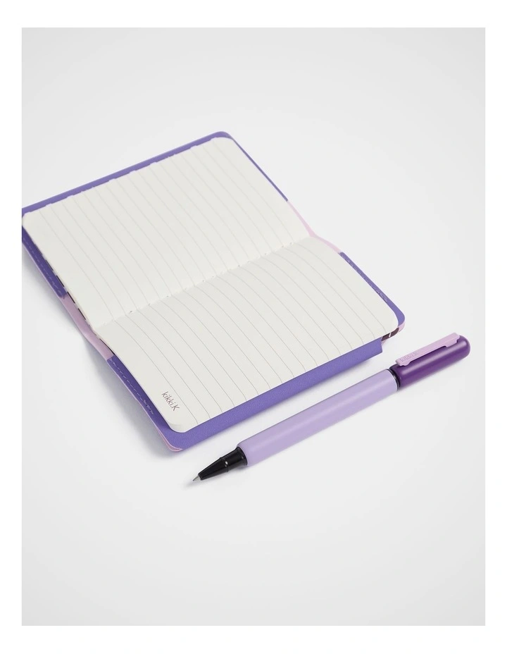 Stitch Notebook Holder B7 in Light Purple image 2