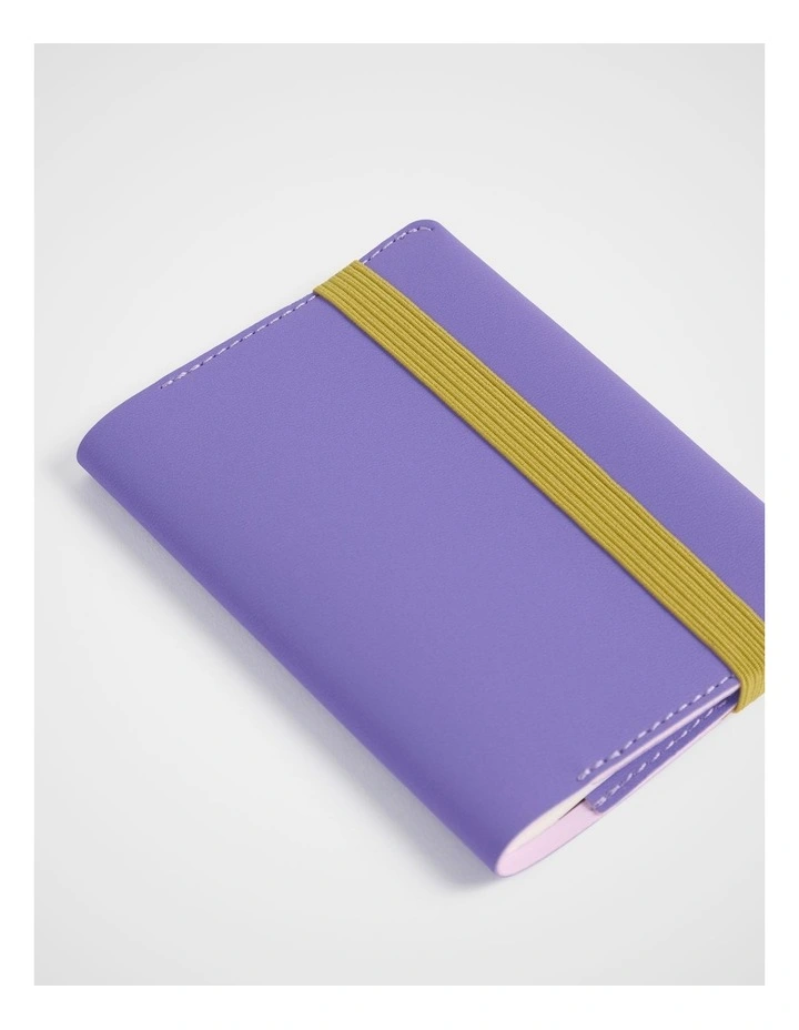 Stitch Notebook Holder B7 in Light Purple image 3