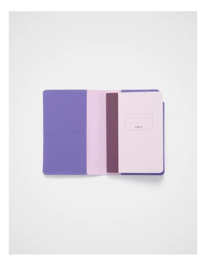 Stitch Notebook Holder B7 in Light Purple image 4