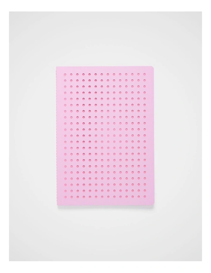 Stitch Notebook Lined B5 in Pink image 1