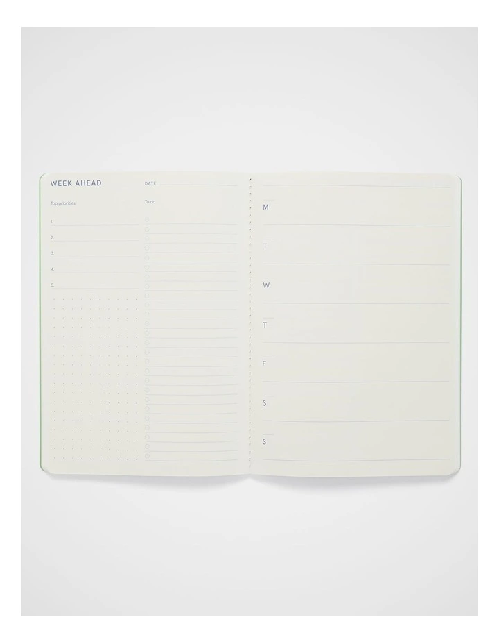 Stitch Weekly Planner A5 in Green image 2