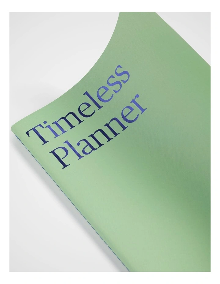 Stitch Weekly Planner B5 in Green image 4