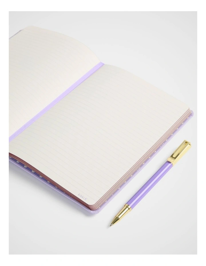 In-Scribe Notebook Kolour Luxe A5 in Assorted image 2