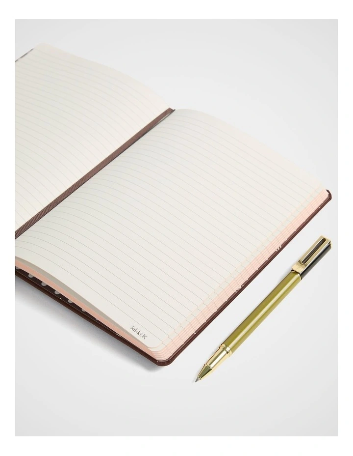 In-Scribe Notebook Kolour Luxe A5 in Assorted image 2