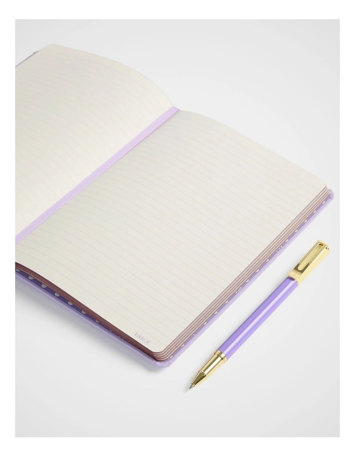 In-Scribe Notebook Kolour Luxe A5 in Assorted image 3