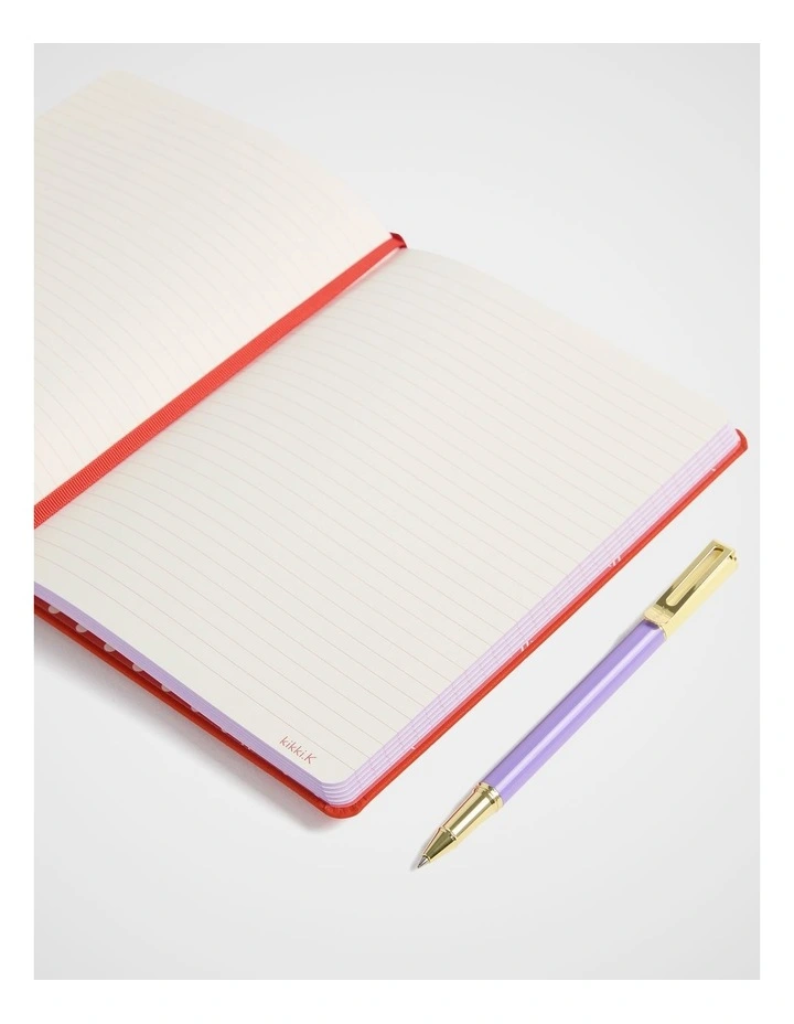 In-Scribe Notebook Kolour Luxe A5 in Assorted image 2