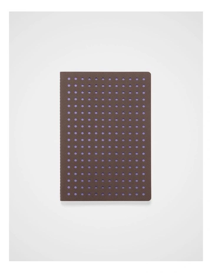 Stitch Notebook Refill Lined A5 in Brown image 1