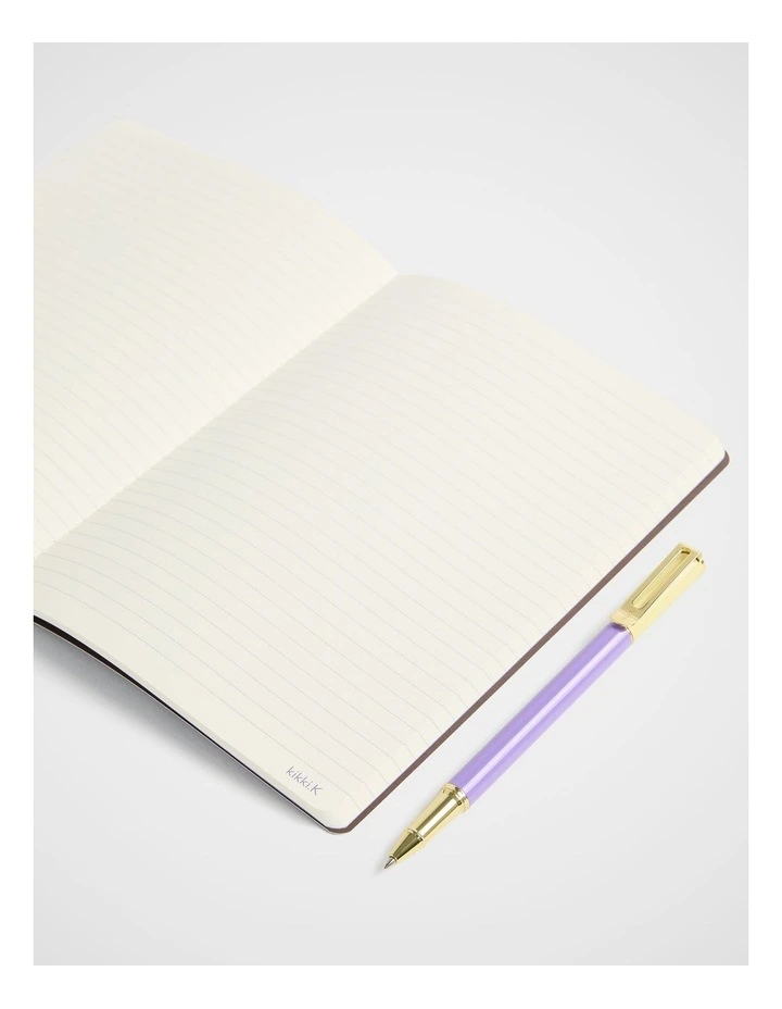 Stitch Notebook Refill Lined A5 in Brown image 2