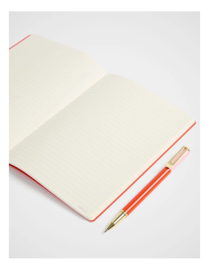 Stitch Notebook Refill Lined A5 in Red image 2