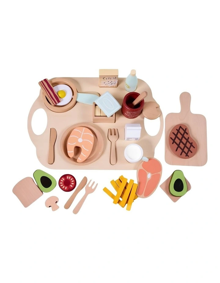 Breakfast Wooden Set image 3