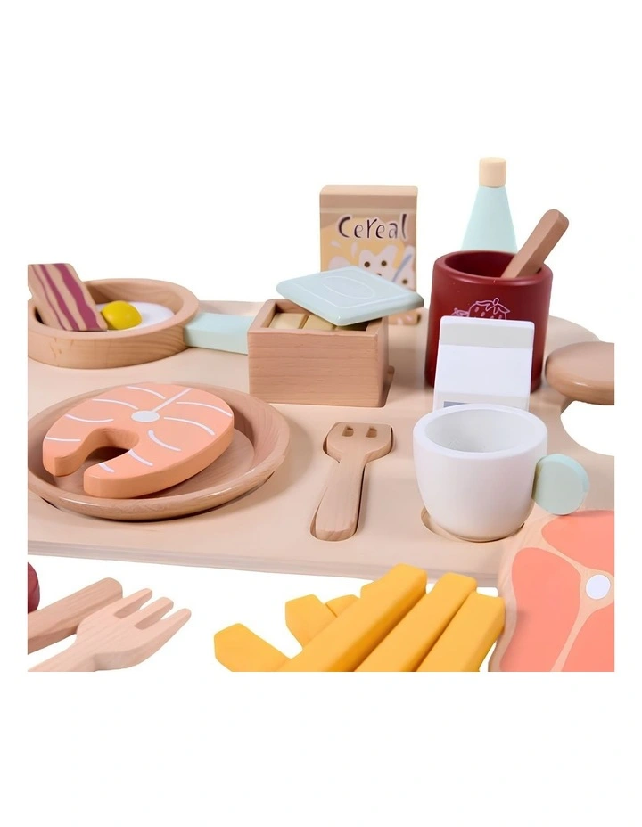 Breakfast Wooden Set image 4