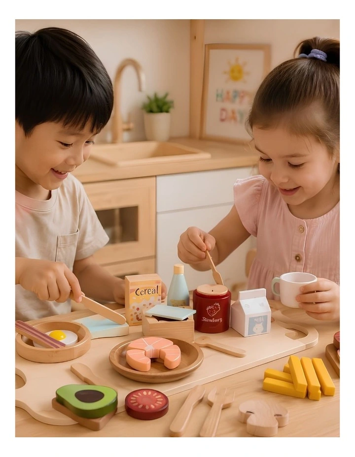 Breakfast Wooden Set image 5