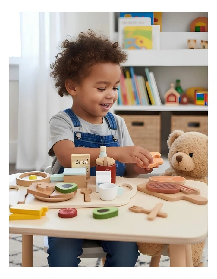 Breakfast Wooden Set image 7