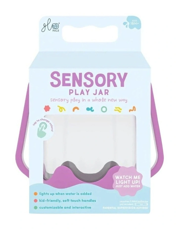 GloPal Sensory Play Jar in Purple image 1