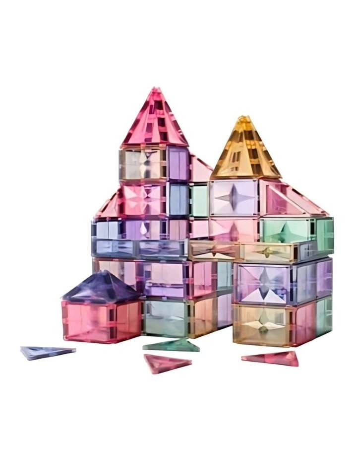 Magnetic Pastel Tiles 108 Pieces image 2