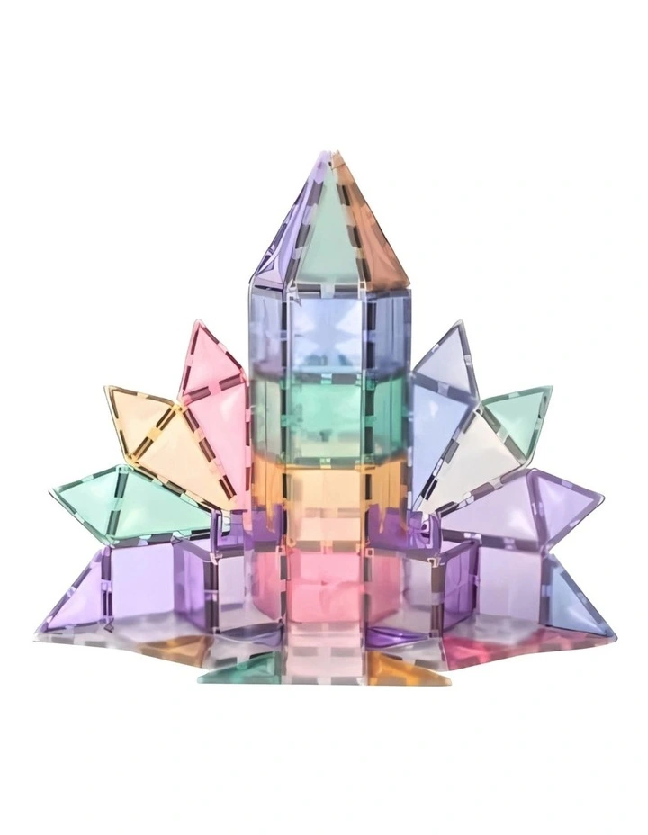 Magnetic Pastel Tiles 108 Pieces image 3