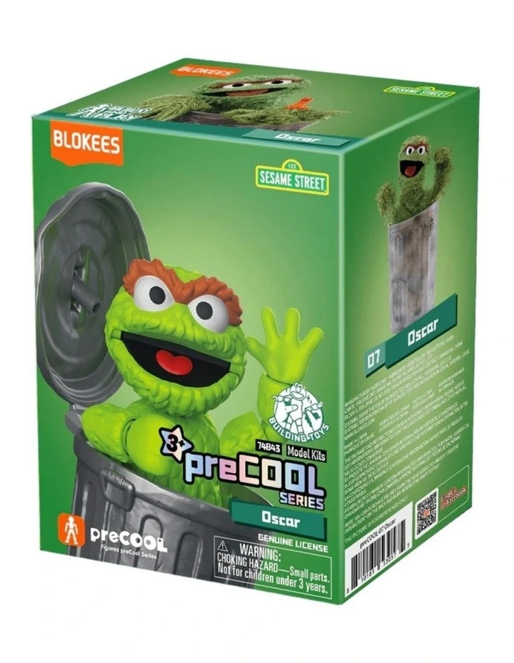 Blokees Figure Sesame Street - Oscar Toy image 1