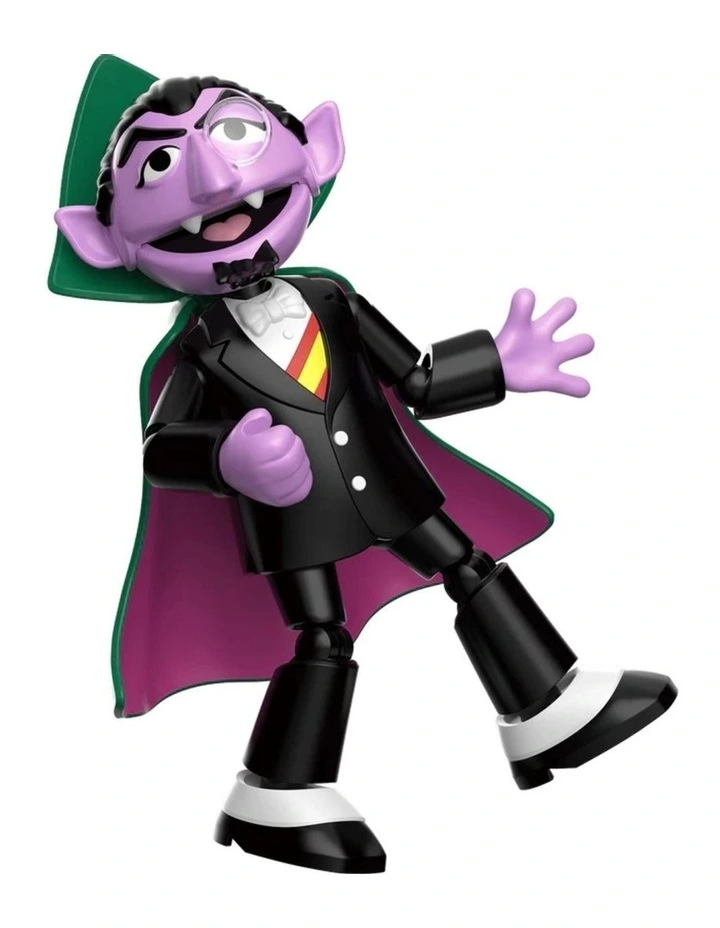 Blokees Figure Sesame Street - Count Von Count Toy image 3