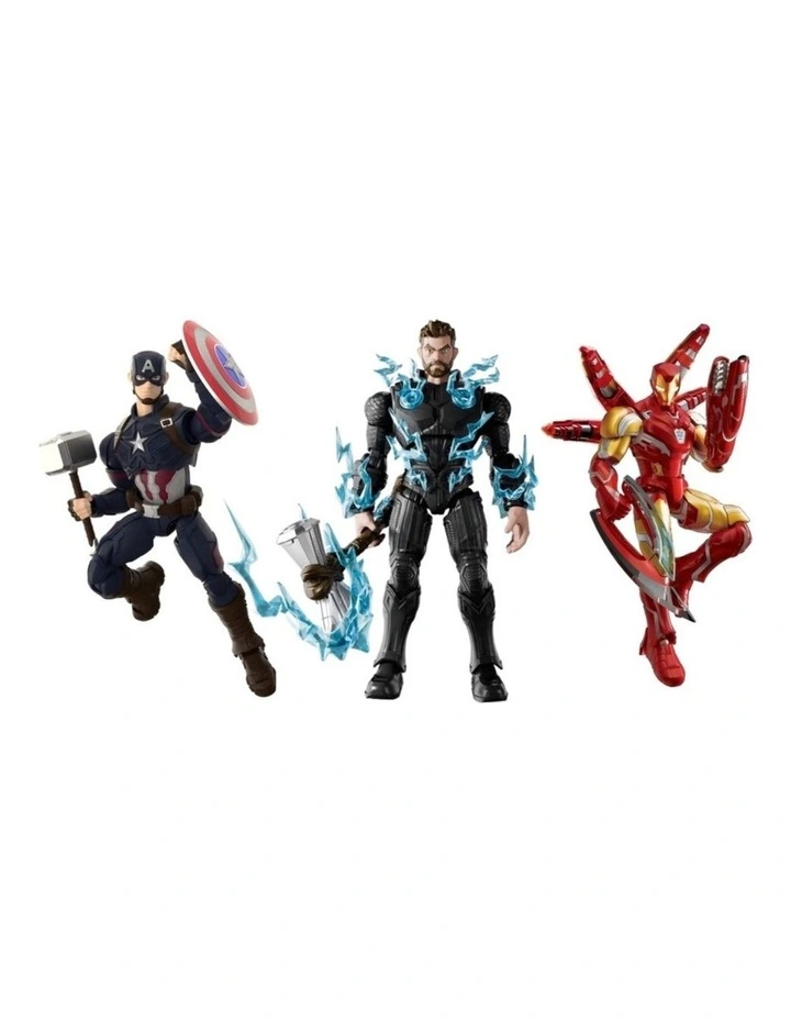 Marvel Infinity Captain America Blokees Figures Play Set image 4