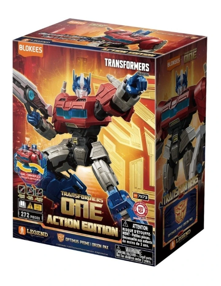 Blokees Figure - Transformers Optius Prime / Orion Pax image 1